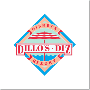 Dillo's Diz Resort Official Tee Posters and Art